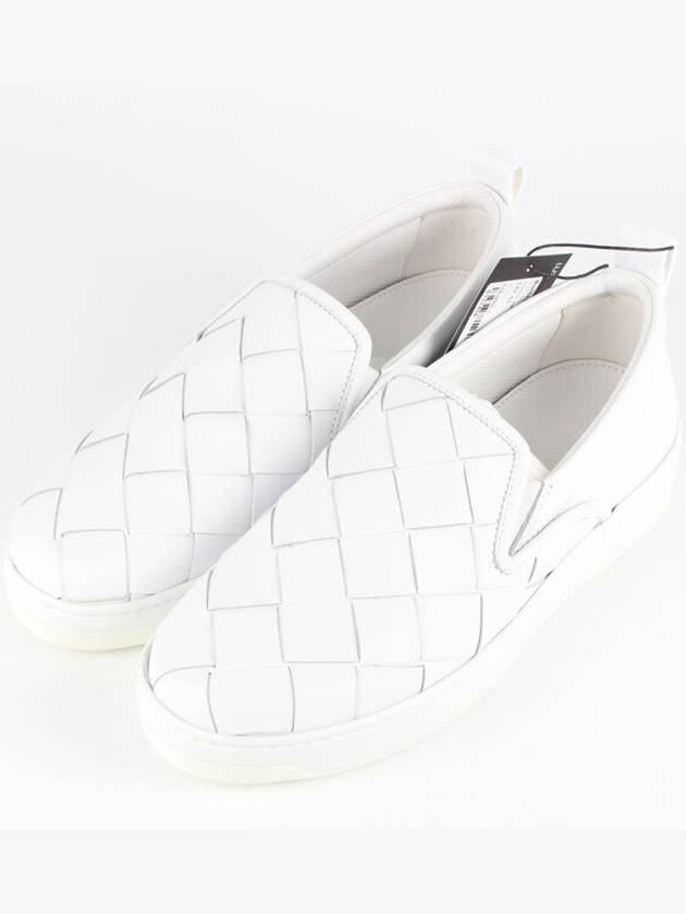 Bottega Veneta Slip On White 42 5 - BOTTEGA VENETA - BALAAN 1