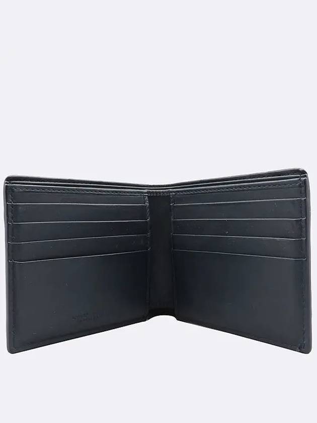 113993 Intrecciato navy color 8 credit card half wallet - BOTTEGA VENETA - BALAAN 2