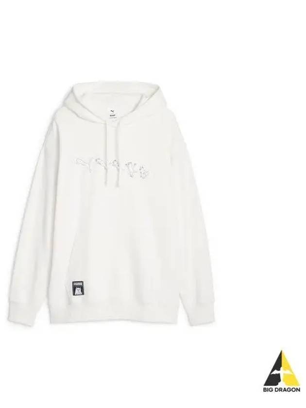 RIPNDIP Hooded Sweatshirt Ivory 623512 65 - PUMA - BALAAN 1