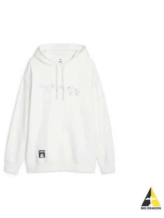 RIPNDIP Hooded Sweatshirt Ivory 623512 65 - PUMA - BALAAN 1