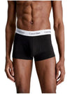 Low Rise Briefs 3 Pack Black - CALVIN KLEIN - BALAAN 7