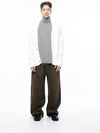 Men s M243OT01IV Dense Hachi Wool Blended Y neck Knit Cardigan Ivory - CHANCE'S NOI - BALAAN 5