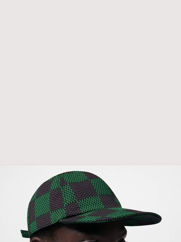 Damier Pop Ball Cap Green - LOUIS VUITTON - BALAAN 7