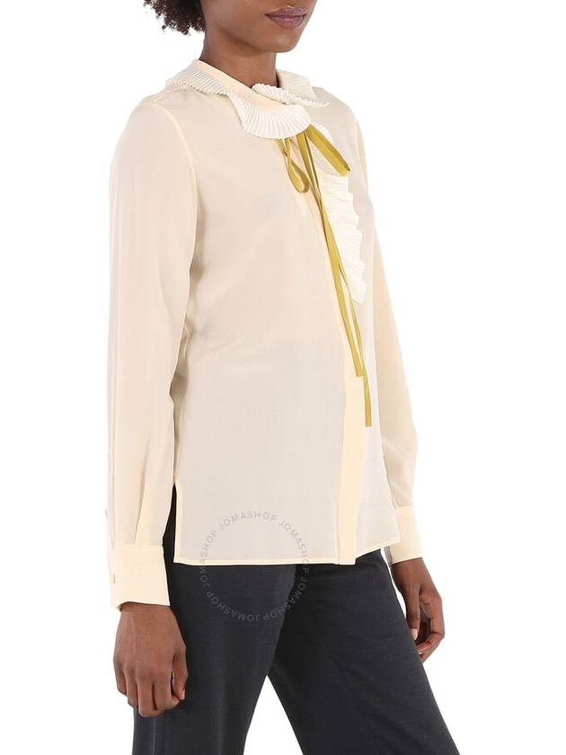 Chloe Pink Neck-tie Blouse,Brand Size 34 (US Size 0) - CHLOE - BALAAN 2