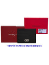 Revival Gancini Card Wallet Black - SALVATORE FERRAGAMO - BALAAN 6