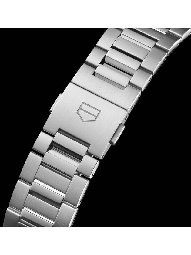 Carrera Gumplate Automatic 41mm Metal Watch Silver Black - TAG HEUER - BALAAN 7