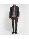 reversible padded stripped jacket - ANN DEMEULEMEESTER - BALAAN 6