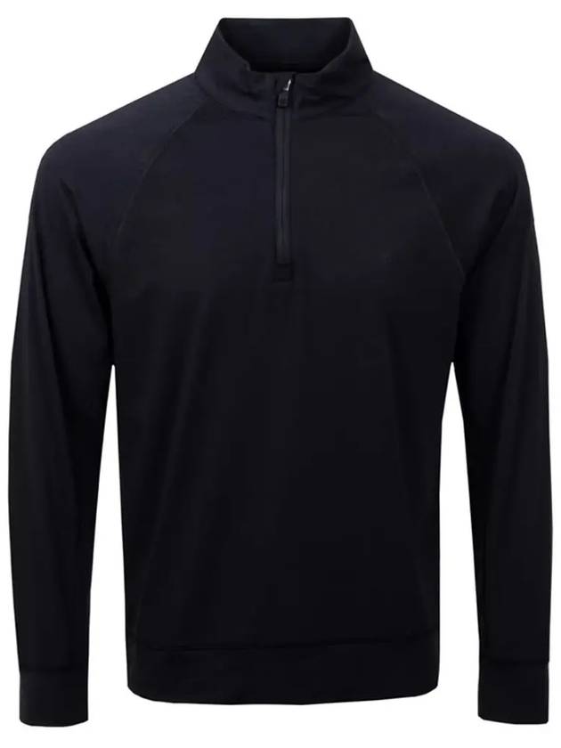 Men's Back Tech Jersey Long Sleeve T-Shirt Black - G/FORE - BALAAN 3