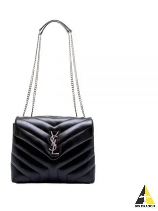 Matelasse Lulu Quilted Small Shoulder Bag Black - SAINT LAURENT - BALAAN 2