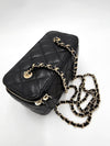 Classic Caviar Vanity Cross Bag Gold Plated Black - CHANEL - BALAAN 6