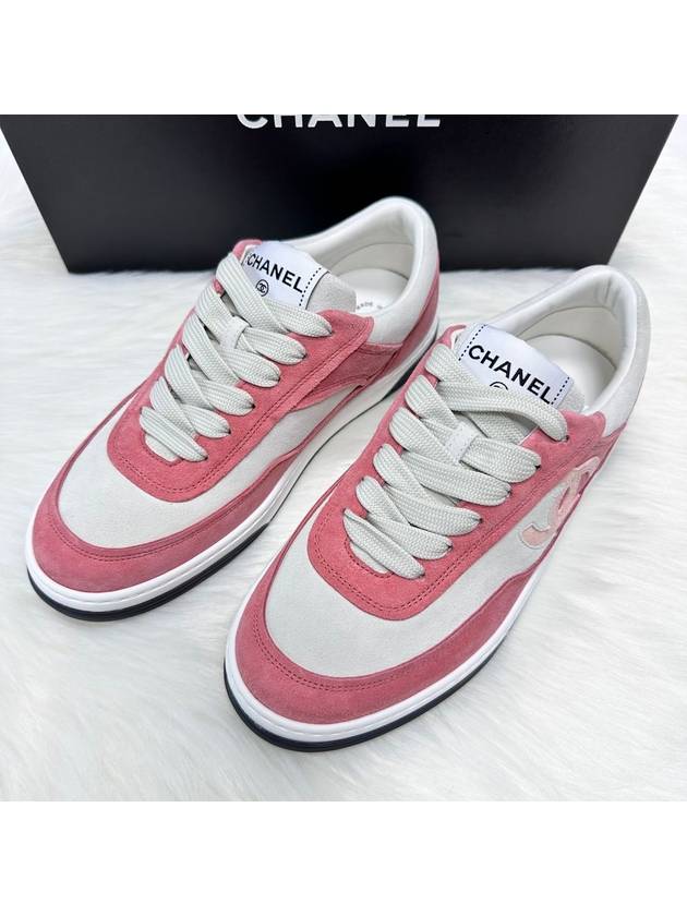 CC logo Jenny sneakers pink - CHANEL - BALAAN 3