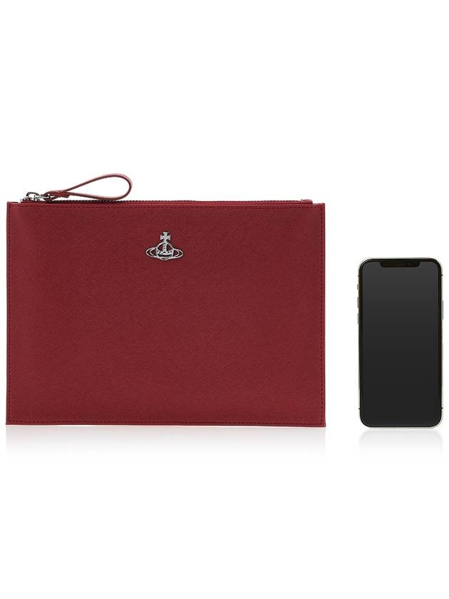 Derby Clutch Bag Red - VIVIENNE WESTWOOD - BALAAN 7