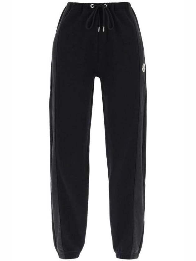 Training Jogger Pants 8H00017 899U5 999 Black - MONCLER - BALAAN 1