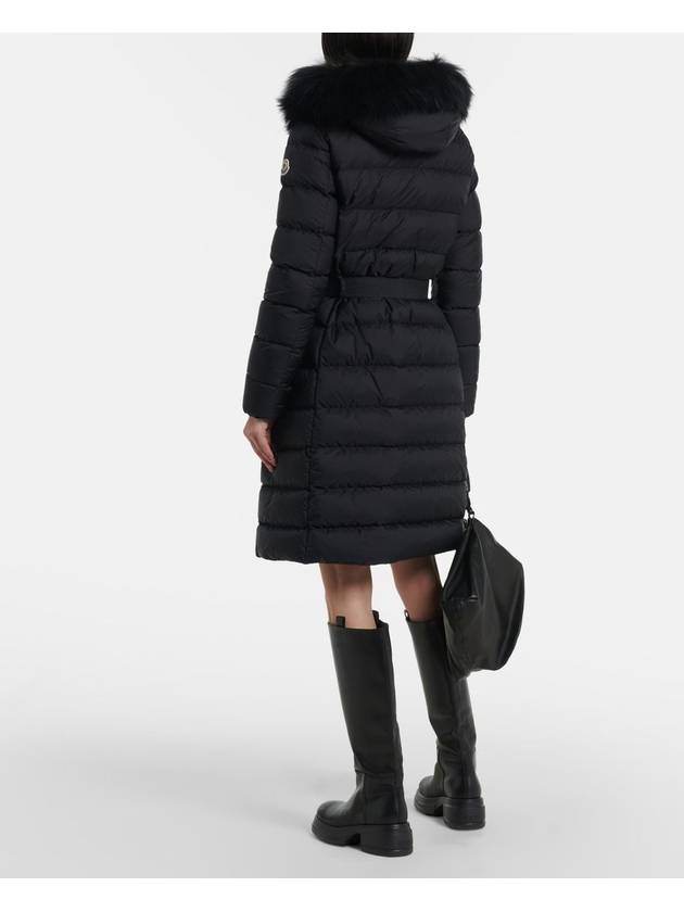 Women's Khloe Long Down Padding Black - MONCLER - BALAAN 5