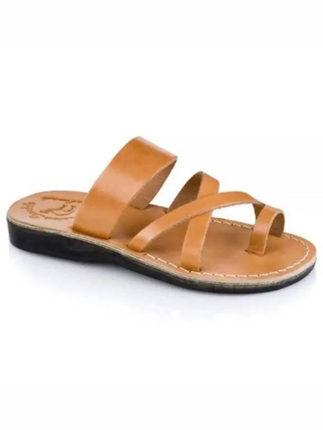 SANDALS NO 8 The Good Shepherd Tan - JERUSALEM - BALAAN 1