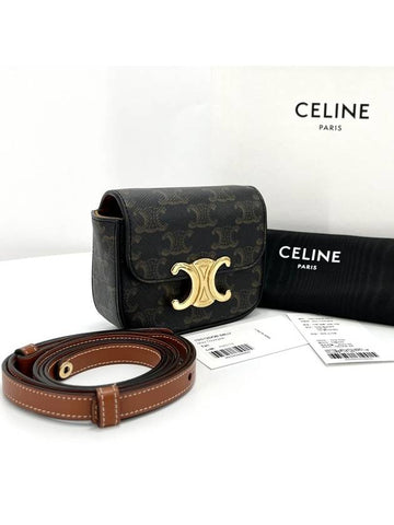 Triope Mini Cross Bag 10I512DQB - CELINE - BALAAN 1