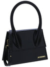 Le Grand Chiquito Large Tote Bag Black - JACQUEMUS - BALAAN.