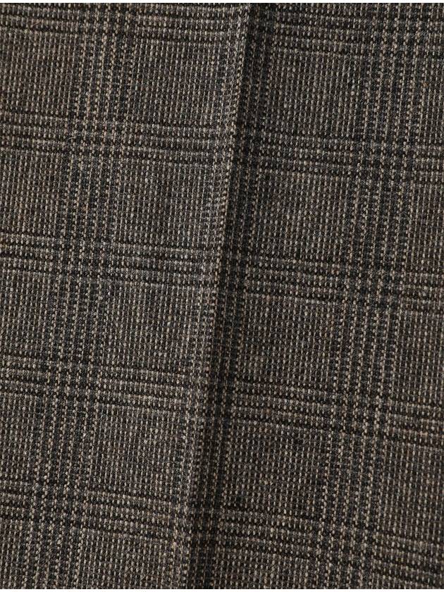 Made In Italy Checked Wool Blend Pants F NCPT63 - PANICALE - BALAAN 4