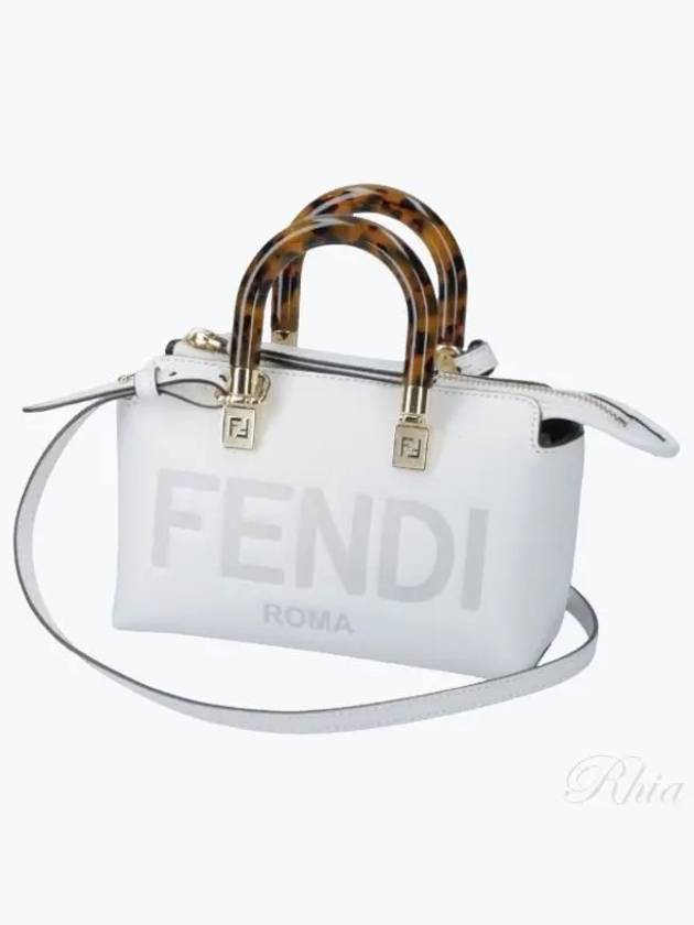 By The Way Small Leather Tote Bag White - FENDI - BALAAN 2