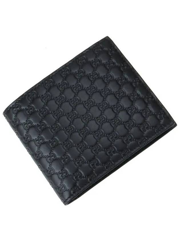 Micro GG Ssima Bifold Wallet Black - GUCCI - BALAAN 6