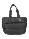 Caradoc Padding Tote Bag Black - MONCLER - BALAAN 3