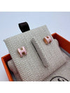 Mini Pop H Earrings Rose Gold - HERMES - BALAAN 2