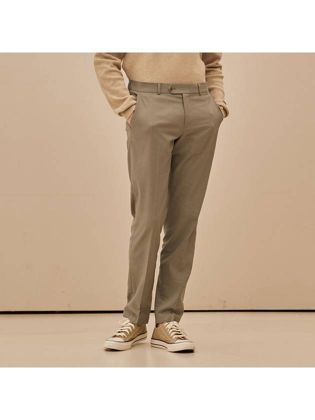 Cottage Linen Chino Straight Pants - TRADCLUB - BALAAN 3