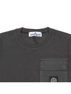 Kids short sleeve t shirt 801620247 V0063 8A - STONE ISLAND - BALAAN 3