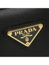 Triangle Logo Tote Bag Black - PRADA - BALAAN 6