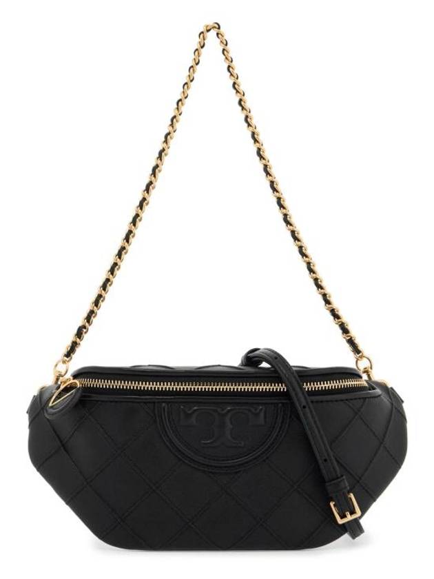 Fleming Soft Convertible Belt Bag Black - TORY BURCH - BALAAN 1