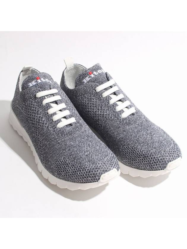 Fit Knit Low Top Sneakers Grey - KITON - BALAAN 3