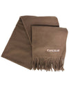 Canadian muffler NARROW caramel brown CA0210 - ACNE STUDIOS - BALAAN 3