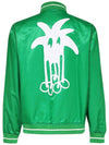 Derby Light Varsity Bomber Jacket Green - PALM ANGELS - BALAAN 3