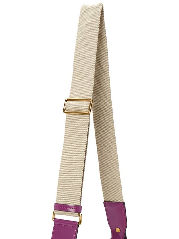 Botsey Raffia Cross Bag Violet - ISABEL MARANT - BALAAN 10