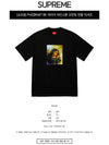 FW22KN47 BK Maria Rhinestone Printing Short Sleeve TShirt Black TShirt TSH - SUPREME - BALAAN 2