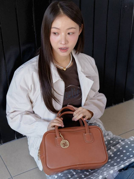 STITCH TOTE BAG_CARAMEL - ANOETIC - BALAAN 1