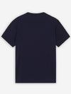 Chillax Fox Patch Regular Short Sleeve T-Shirt Navy - MAISON KITSUNE - BALAAN 3