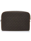 Jet Set Charm Pouch Bag Brown - MICHAEL KORS - BALAAN 4