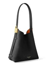 Low Key Hobo Calfskin Shoulder Bag Black - LOUIS VUITTON - BALAAN 4