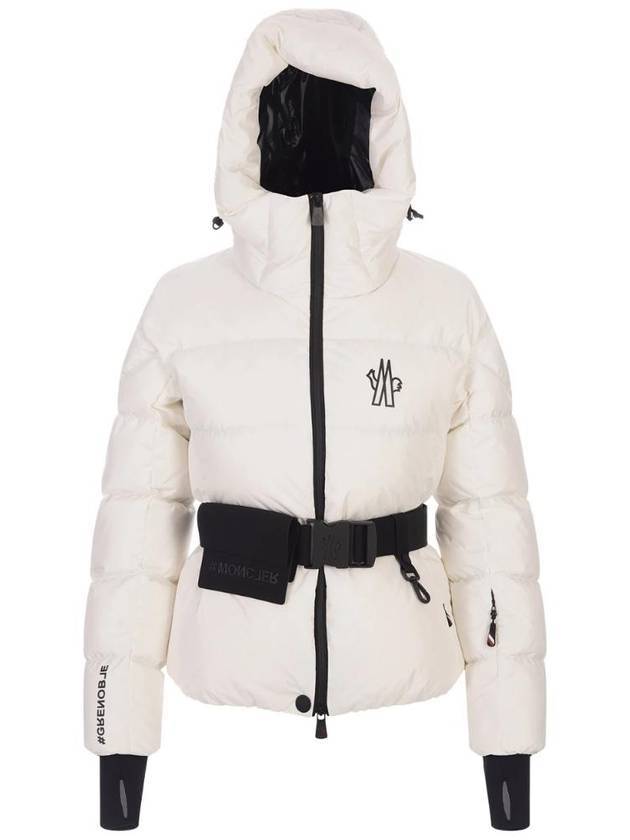 Women's Bouquetin Short Down Padding White - MONCLER - BALAAN 1