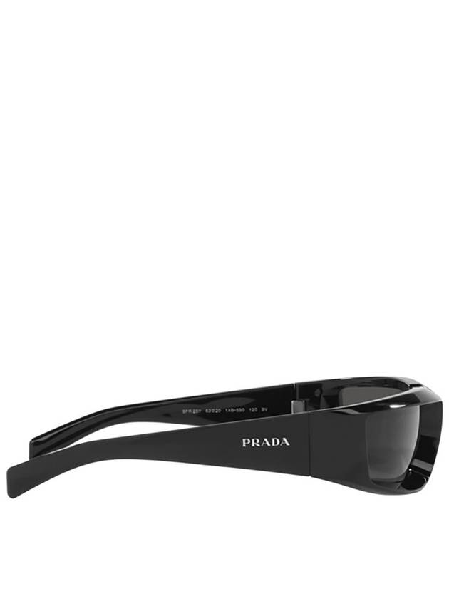 Eyewear Rectangular Frame Sunglasses Black - PRADA - BALAAN 4