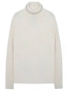 Wool Turtleneck White - TEN C - BALAAN 2