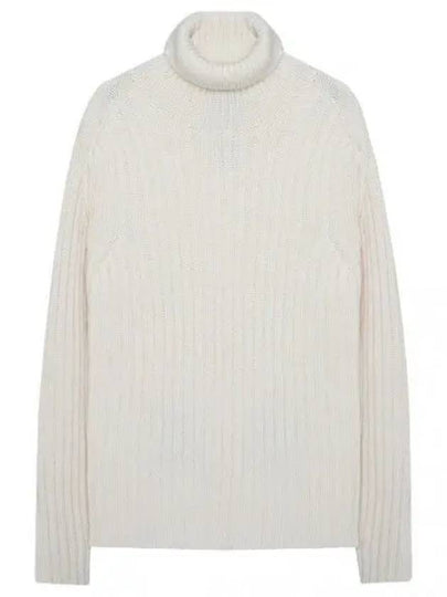 Wool Turtleneck White - TEN C - BALAAN 2