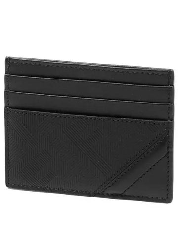 Shadow Daigonal Leather Card Wallet Men - FENDI - BALAAN 1