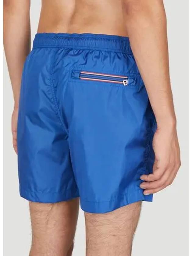 Men s logo patch shorts swim pants blue 2C00005 53326 74K - MONCLER - BALAAN 4