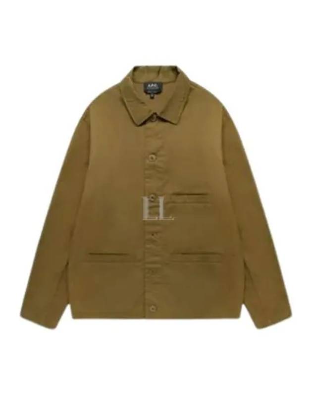 Vianney Shirt Jacket Tobacco - A.P.C. - BALAAN 2