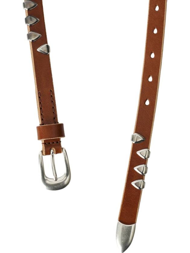 Claw Hazel Bridle Leather Belt Brown - OUR LEGACY - BALAAN 3