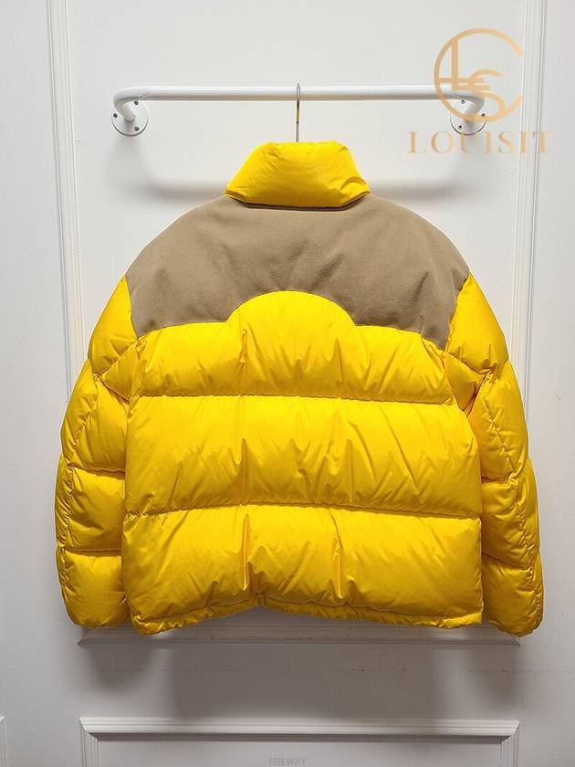 Used luxury goods Lewis It 3 Montclair Genius Palm Angels Yellow Kelsey Padded Jumper - MONCLER - BALAAN 5