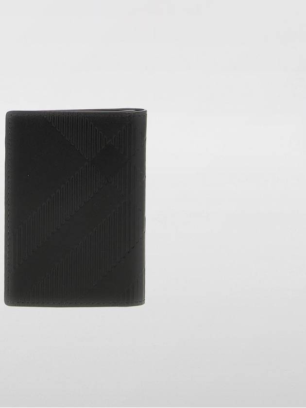 Check 2 Fold Card Wallet Black - BURBERRY - BALAAN 4