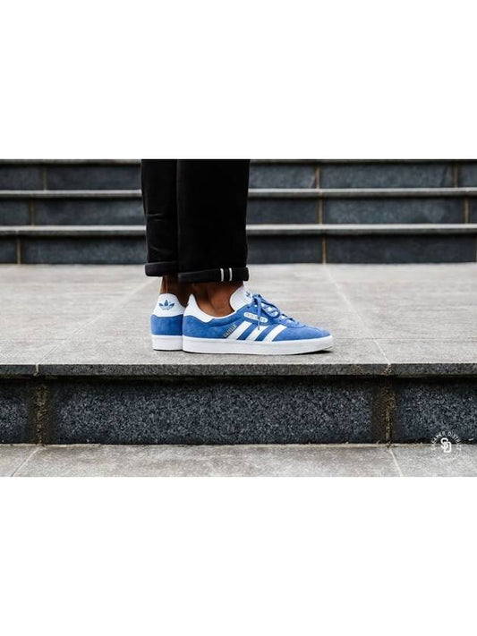 Gazelle Super Essential Low Top Sneakers Blue - ADIDAS - BALAAN 2